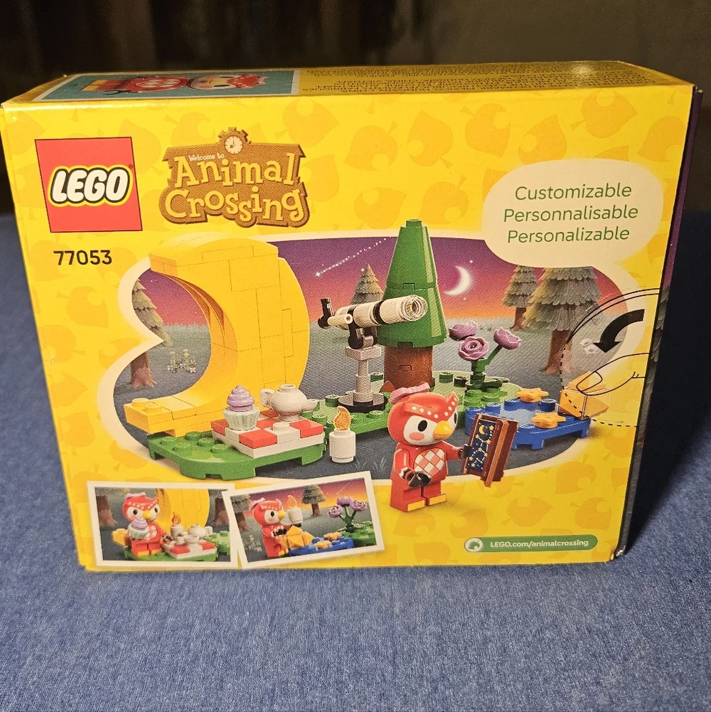 LEGO Animal Crossing Celeste's Stargazing Adventure - Yellow, Red, Green